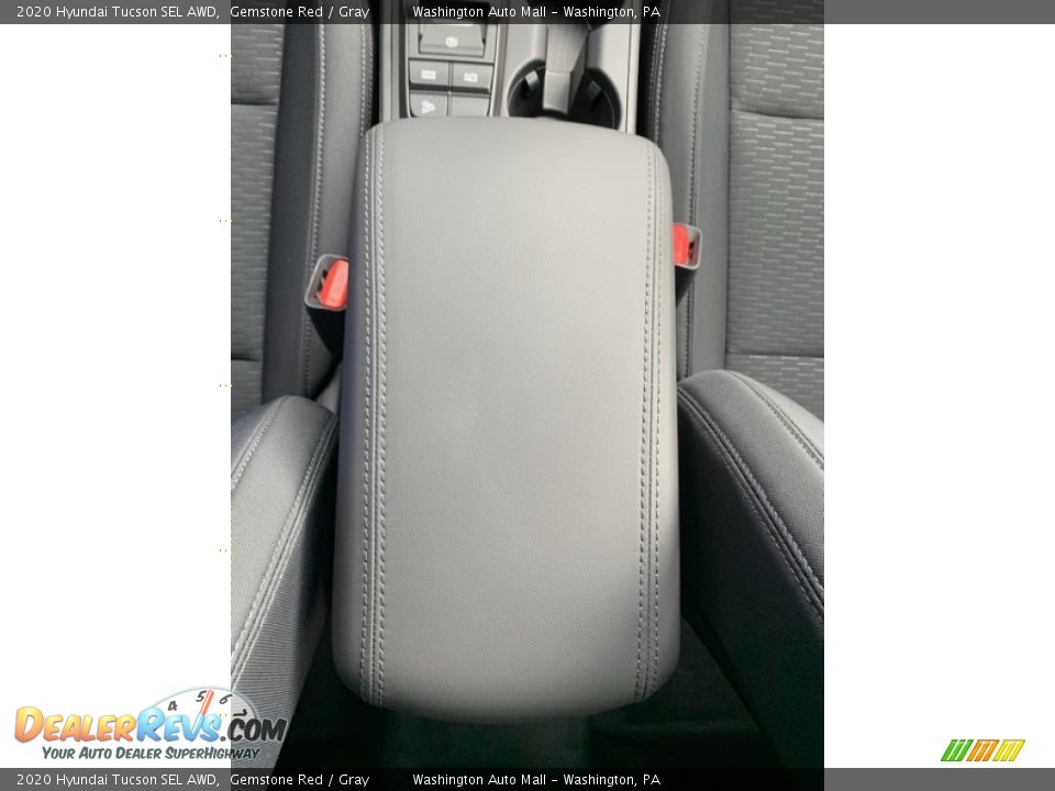 2020 Hyundai Tucson SEL AWD Gemstone Red / Gray Photo #35