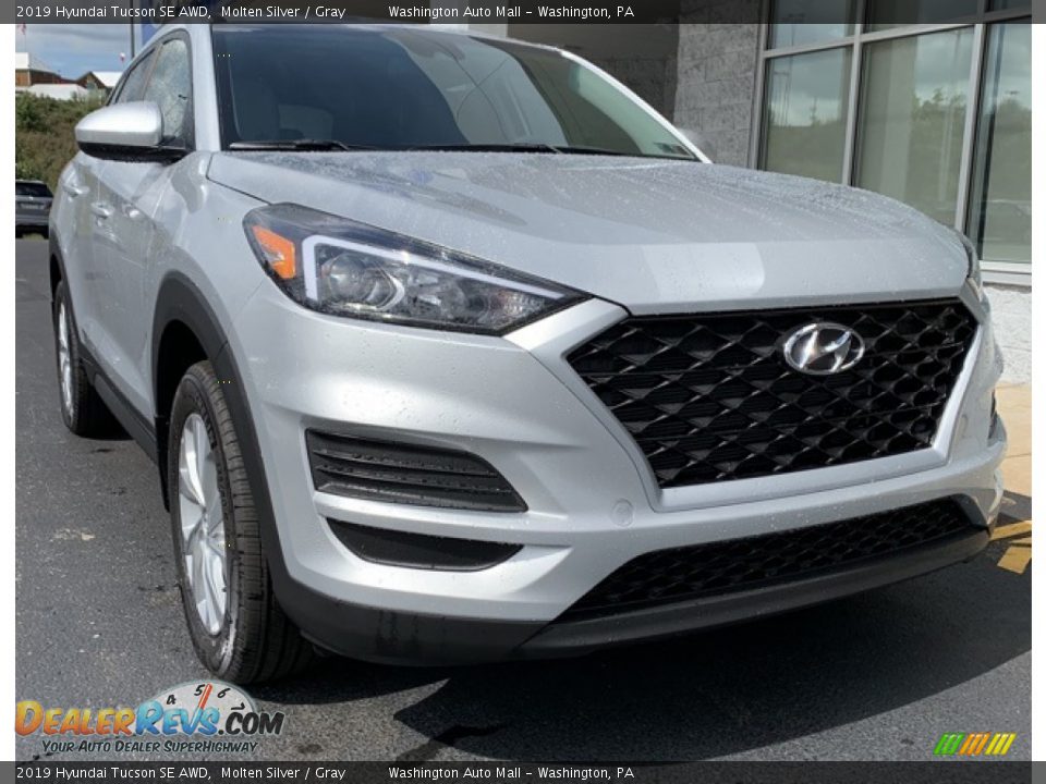 2019 Hyundai Tucson SE AWD Molten Silver / Gray Photo #1