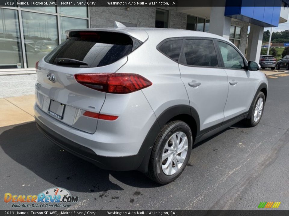2019 Hyundai Tucson SE AWD Molten Silver / Gray Photo #4