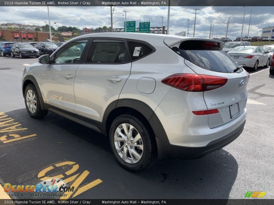 2019 Hyundai Tucson SE AWD Molten Silver / Gray Photo #6