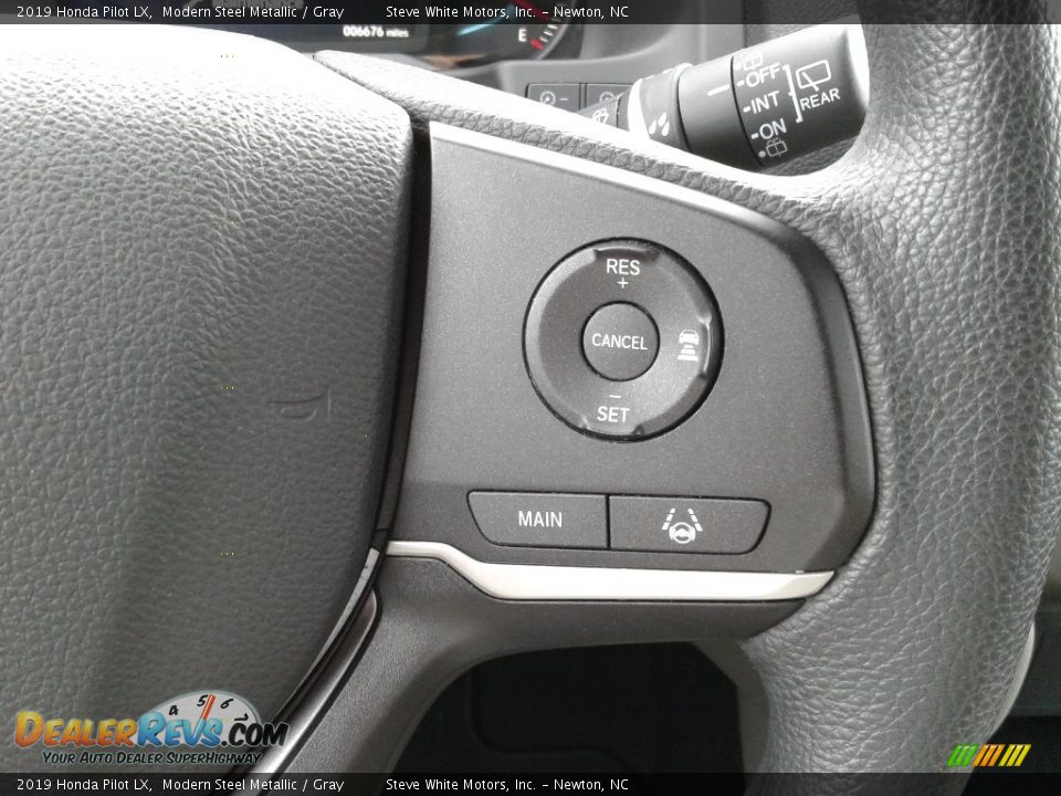 2019 Honda Pilot LX Modern Steel Metallic / Gray Photo #20