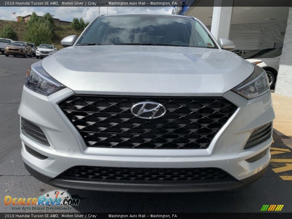 2019 Hyundai Tucson SE AWD Molten Silver / Gray Photo #8