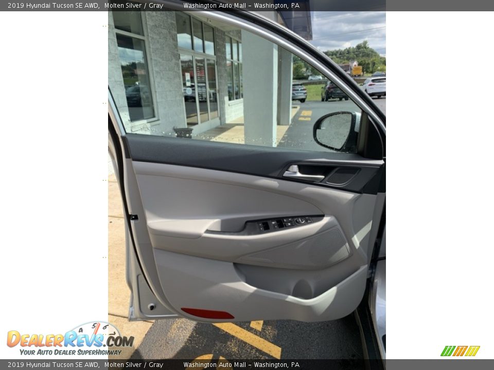2019 Hyundai Tucson SE AWD Molten Silver / Gray Photo #11