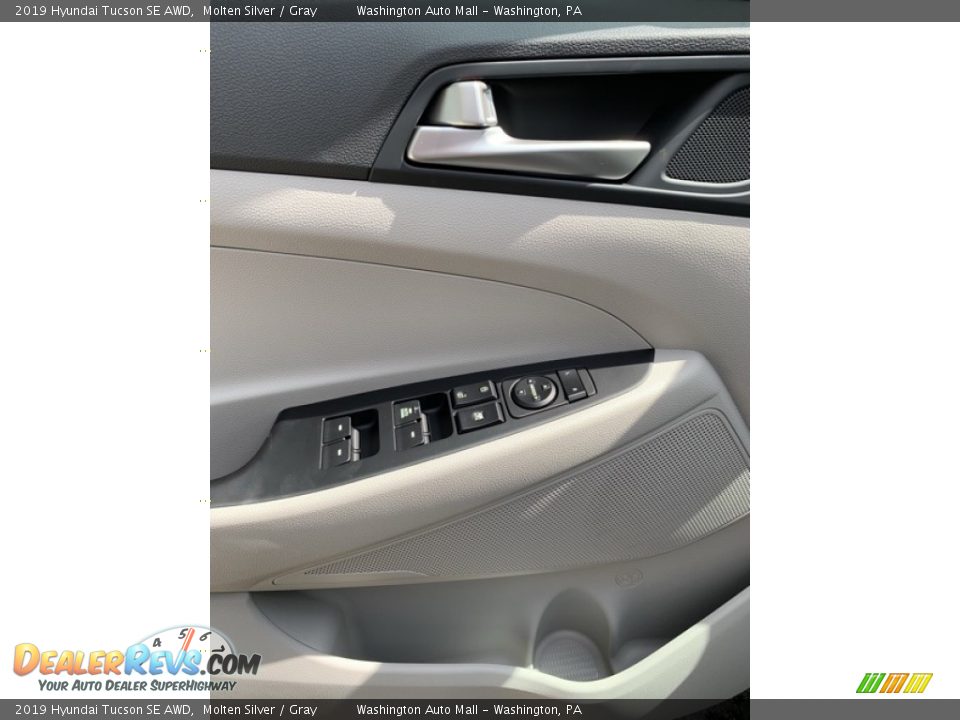 2019 Hyundai Tucson SE AWD Molten Silver / Gray Photo #12