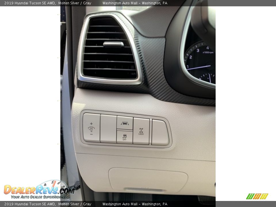 2019 Hyundai Tucson SE AWD Molten Silver / Gray Photo #13