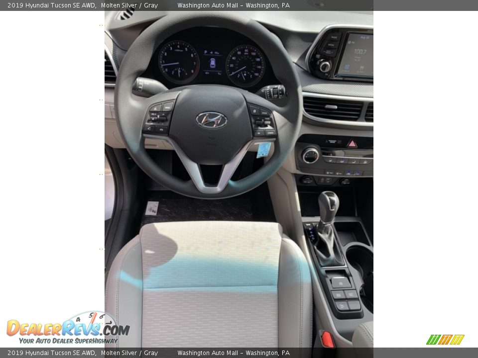 2019 Hyundai Tucson SE AWD Molten Silver / Gray Photo #14