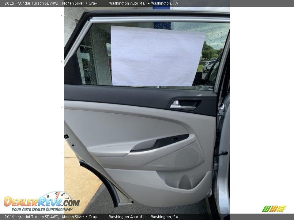 2019 Hyundai Tucson SE AWD Molten Silver / Gray Photo #17