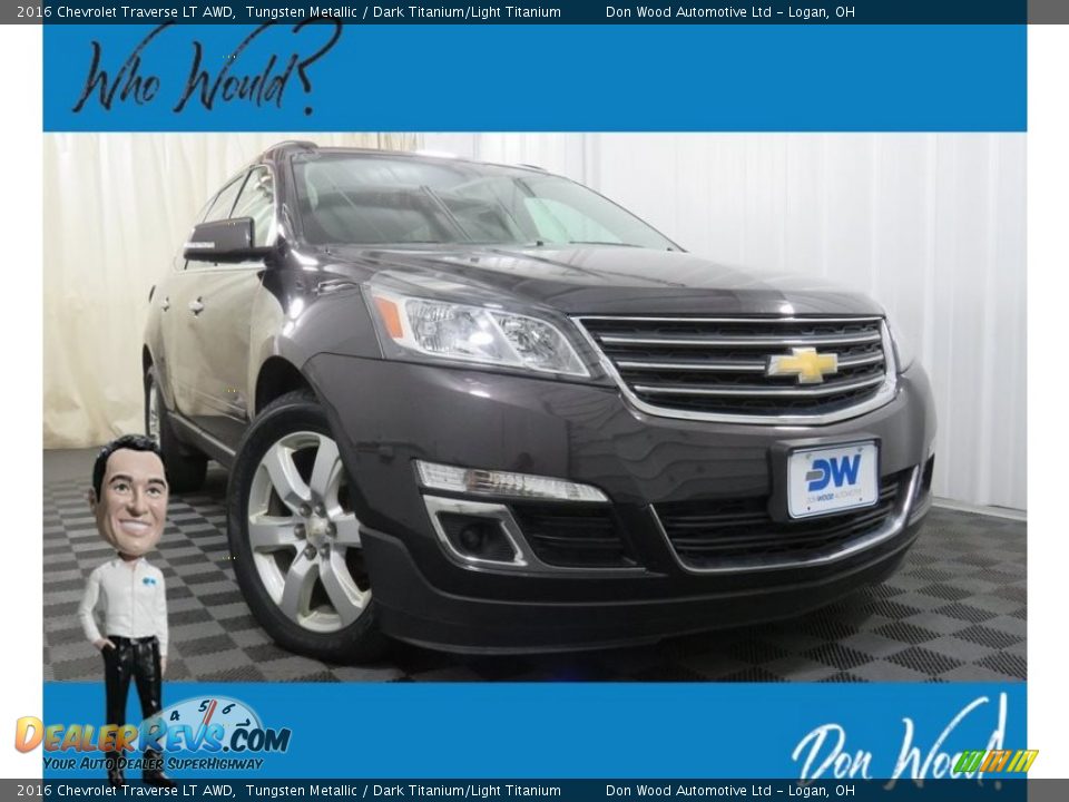 2016 Chevrolet Traverse LT AWD Tungsten Metallic / Dark Titanium/Light Titanium Photo #1