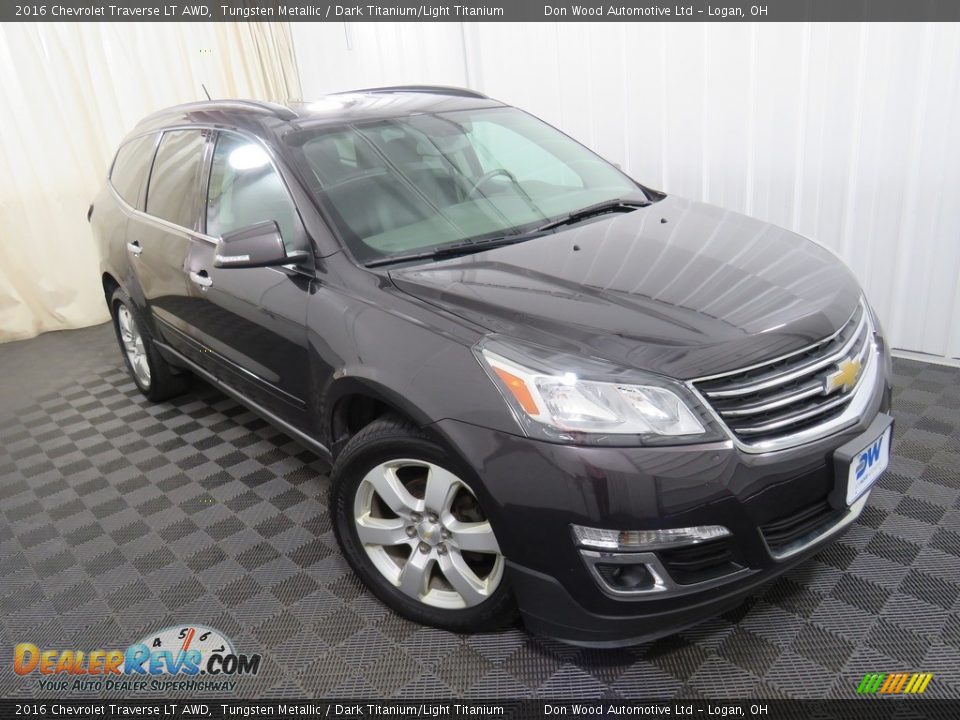 2016 Chevrolet Traverse LT AWD Tungsten Metallic / Dark Titanium/Light Titanium Photo #3