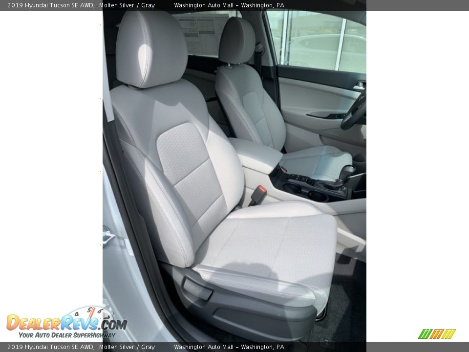 2019 Hyundai Tucson SE AWD Molten Silver / Gray Photo #28