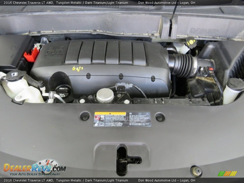 2016 Chevrolet Traverse LT AWD Tungsten Metallic / Dark Titanium/Light Titanium Photo #7