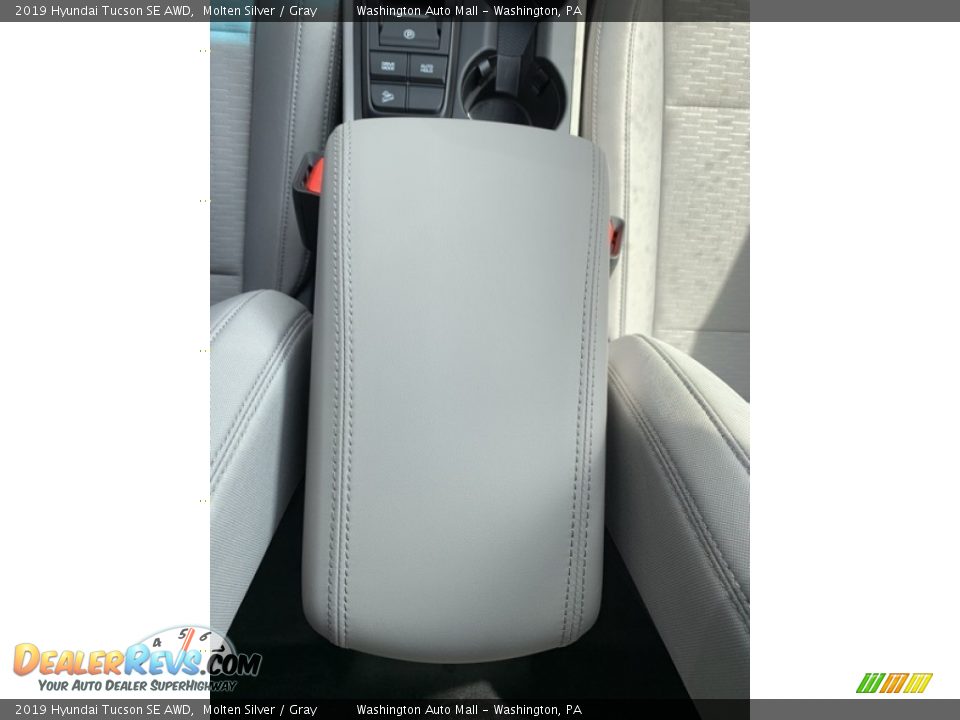 2019 Hyundai Tucson SE AWD Molten Silver / Gray Photo #35
