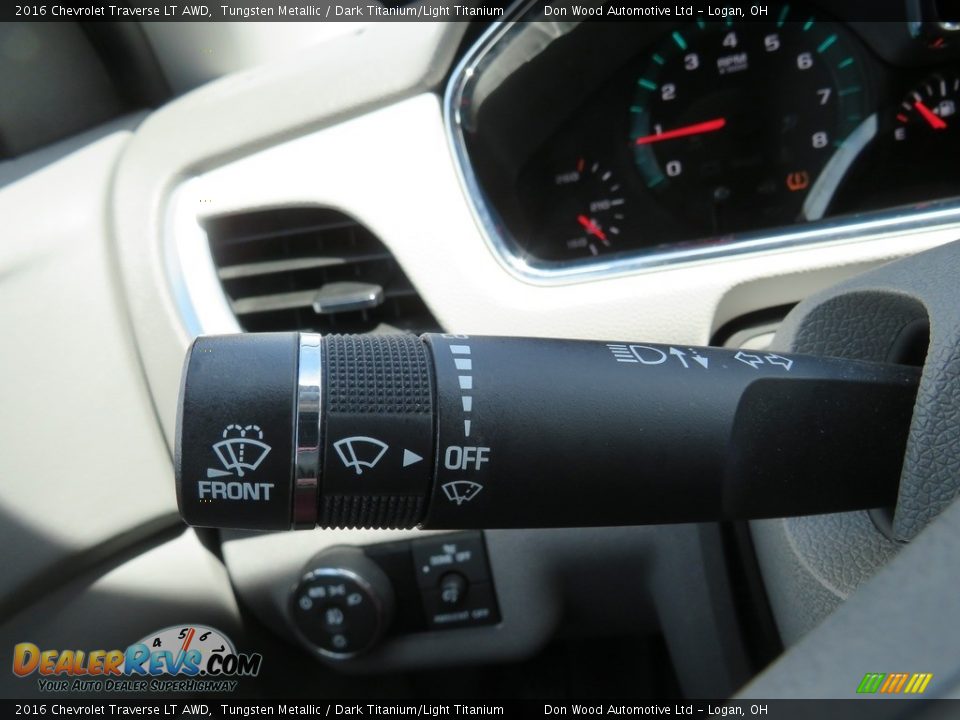 2016 Chevrolet Traverse LT AWD Tungsten Metallic / Dark Titanium/Light Titanium Photo #21