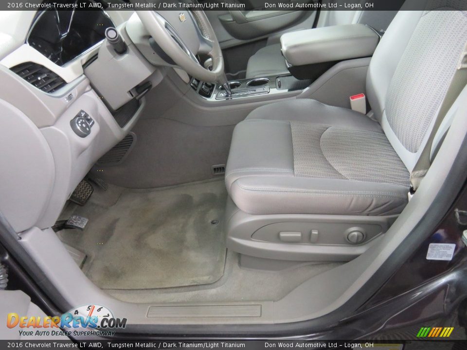 2016 Chevrolet Traverse LT AWD Tungsten Metallic / Dark Titanium/Light Titanium Photo #27