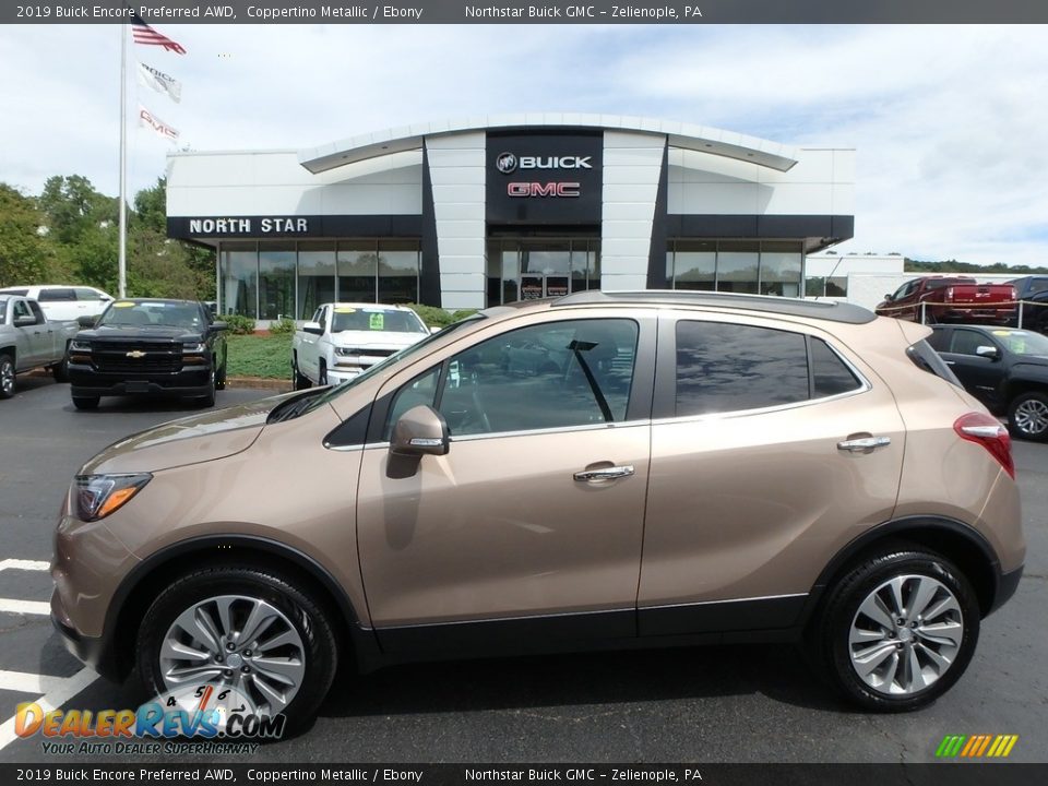 2019 Buick Encore Preferred AWD Coppertino Metallic / Ebony Photo #1