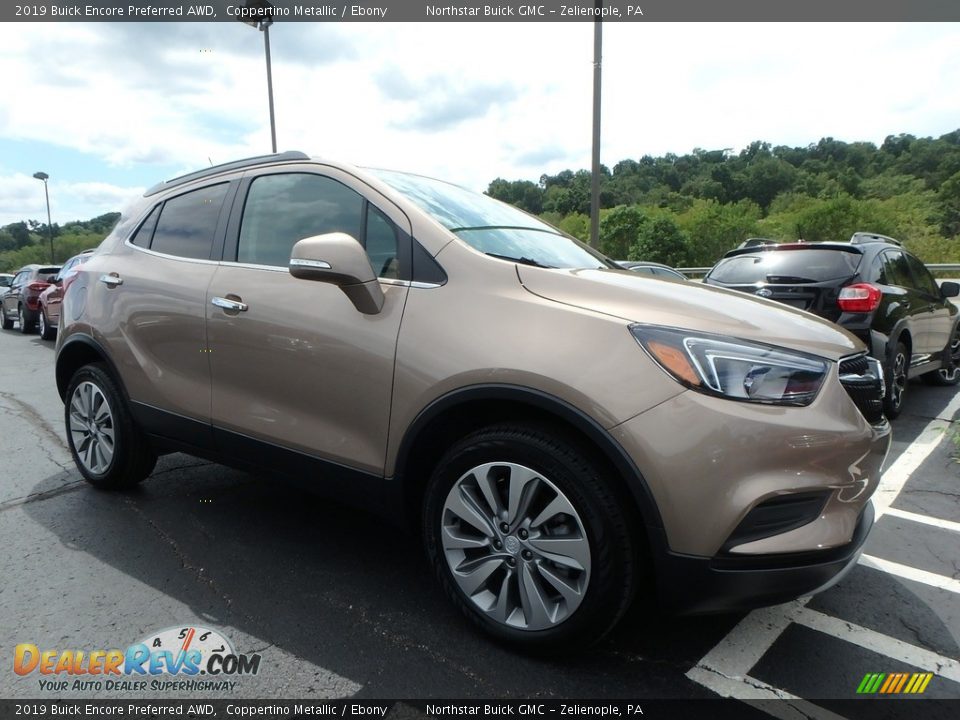 2019 Buick Encore Preferred AWD Coppertino Metallic / Ebony Photo #4