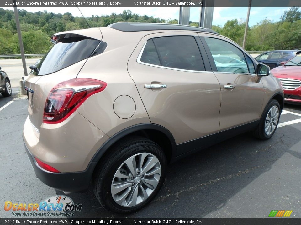 2019 Buick Encore Preferred AWD Coppertino Metallic / Ebony Photo #9