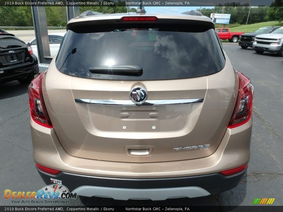 2019 Buick Encore Preferred AWD Coppertino Metallic / Ebony Photo #10