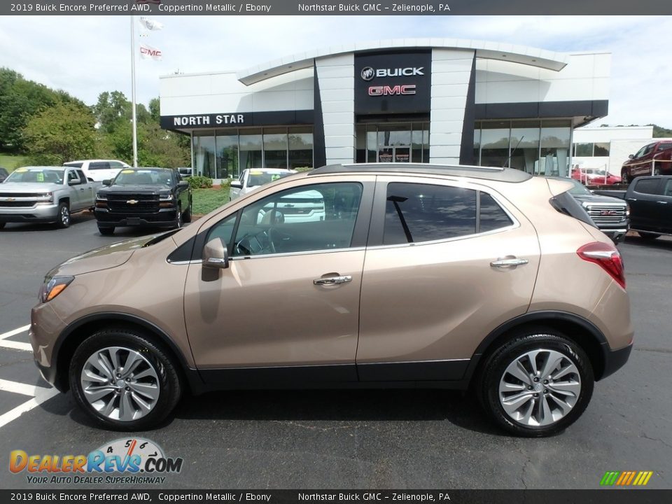 2019 Buick Encore Preferred AWD Coppertino Metallic / Ebony Photo #13