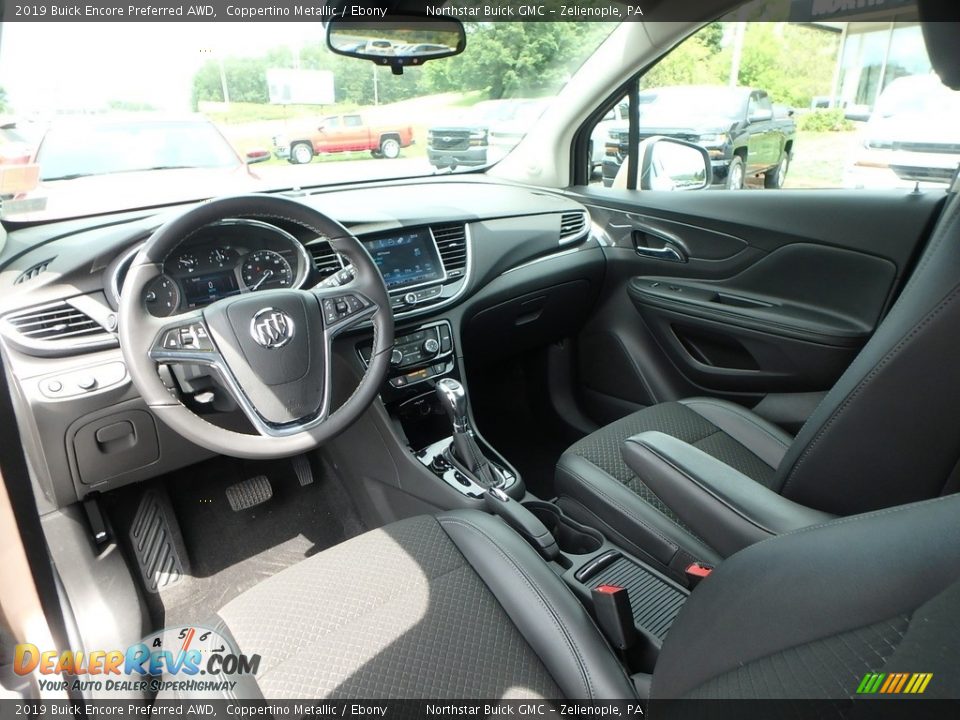 2019 Buick Encore Preferred AWD Coppertino Metallic / Ebony Photo #20