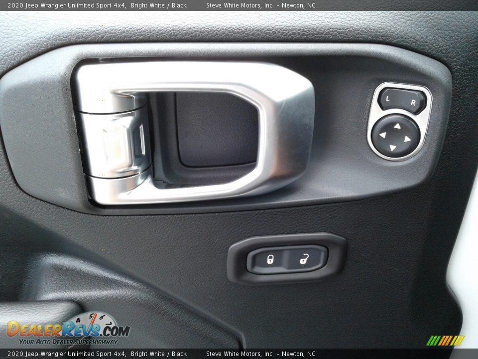 2020 Jeep Wrangler Unlimited Sport 4x4 Bright White / Black Photo #9