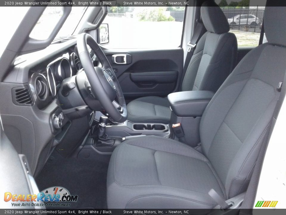 2020 Jeep Wrangler Unlimited Sport 4x4 Bright White / Black Photo #10