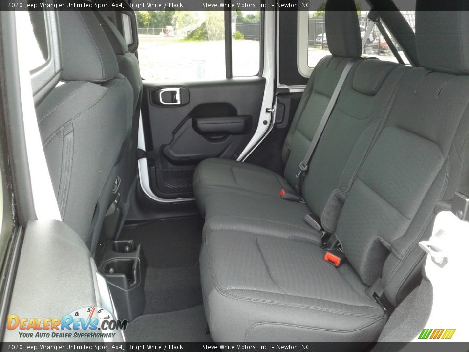 2020 Jeep Wrangler Unlimited Sport 4x4 Bright White / Black Photo #11