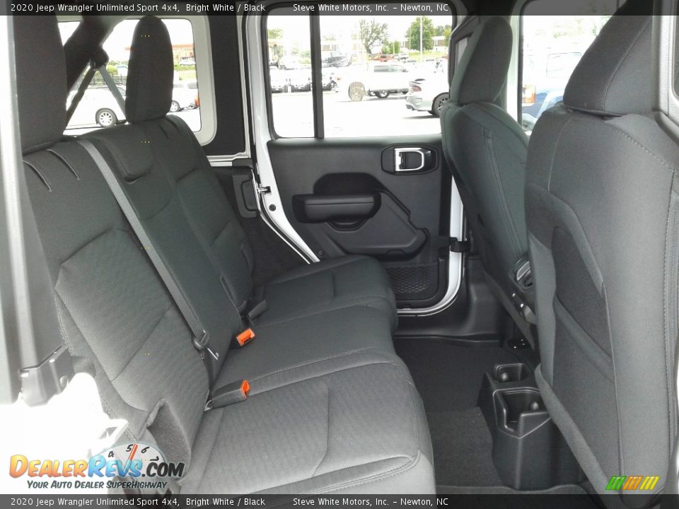 2020 Jeep Wrangler Unlimited Sport 4x4 Bright White / Black Photo #13