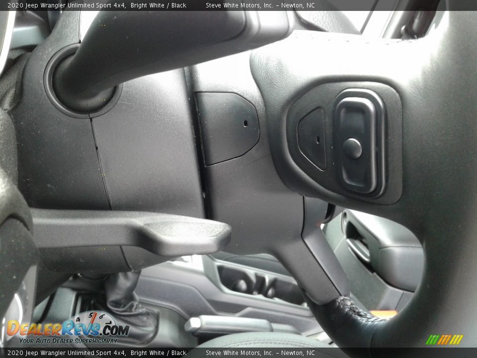 2020 Jeep Wrangler Unlimited Sport 4x4 Bright White / Black Photo #15