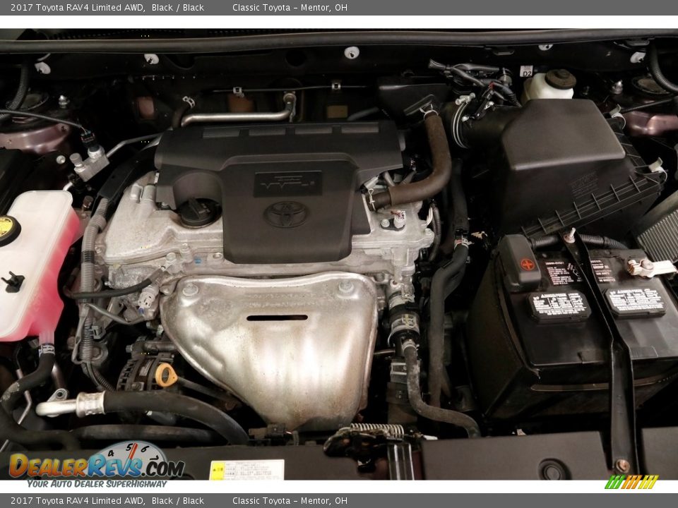 2017 Toyota RAV4 Limited AWD Black / Black Photo #19