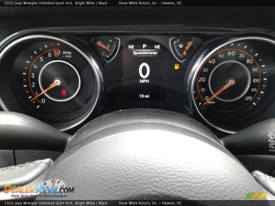2020 Jeep Wrangler Unlimited Sport 4x4 Bright White / Black Photo #18