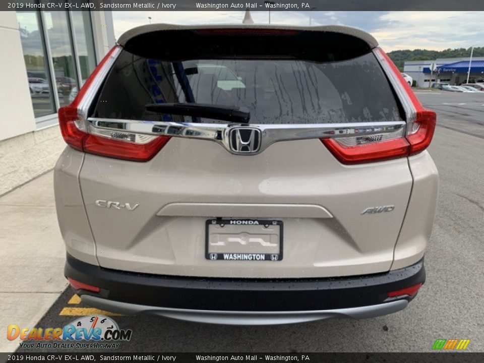 2019 Honda CR-V EX-L AWD Sandstorm Metallic / Ivory Photo #6