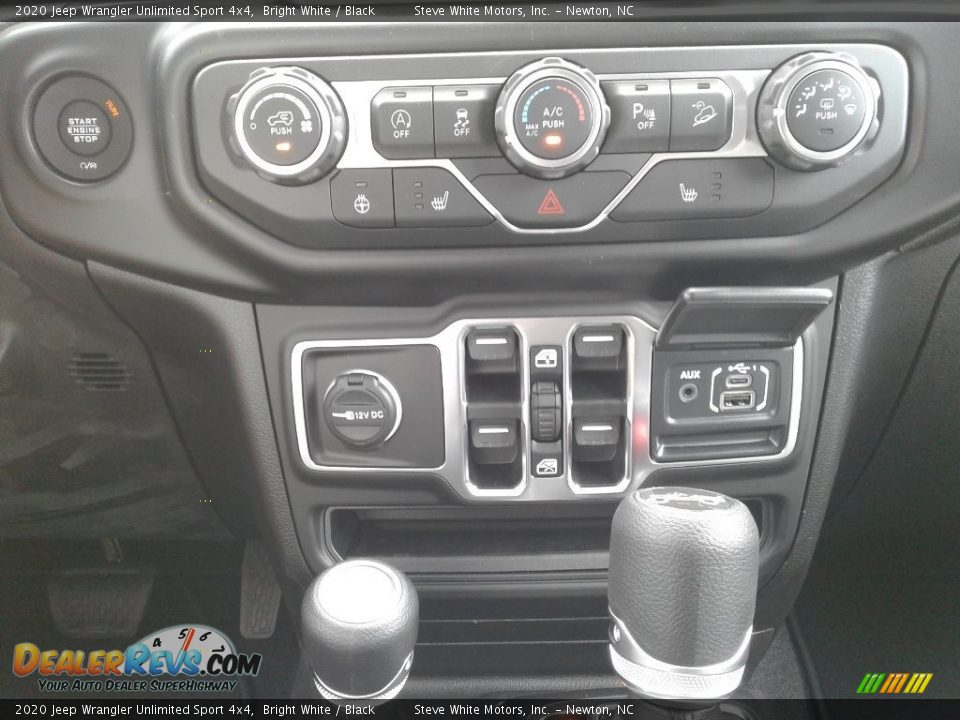 2020 Jeep Wrangler Unlimited Sport 4x4 Bright White / Black Photo #22
