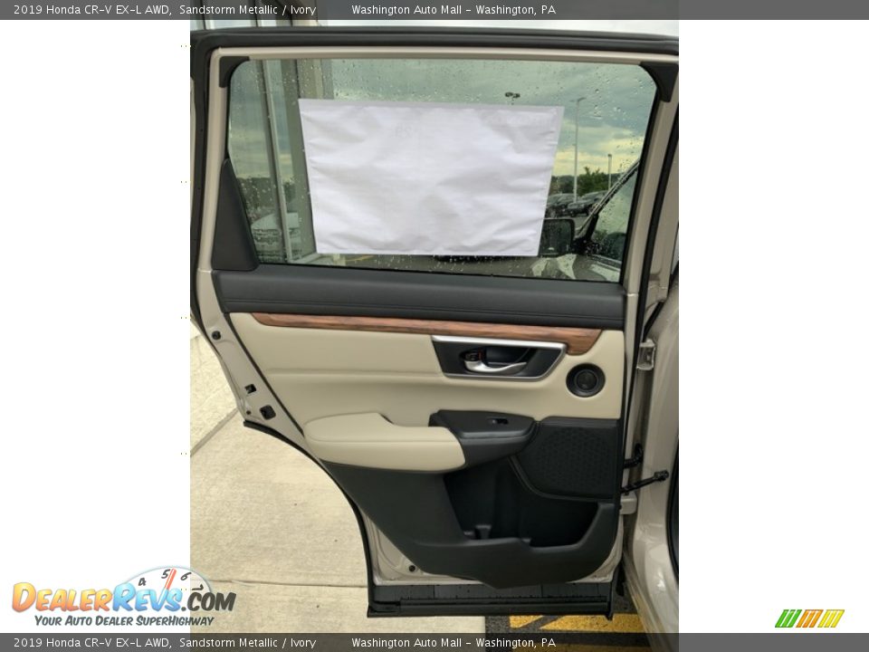 2019 Honda CR-V EX-L AWD Sandstorm Metallic / Ivory Photo #16