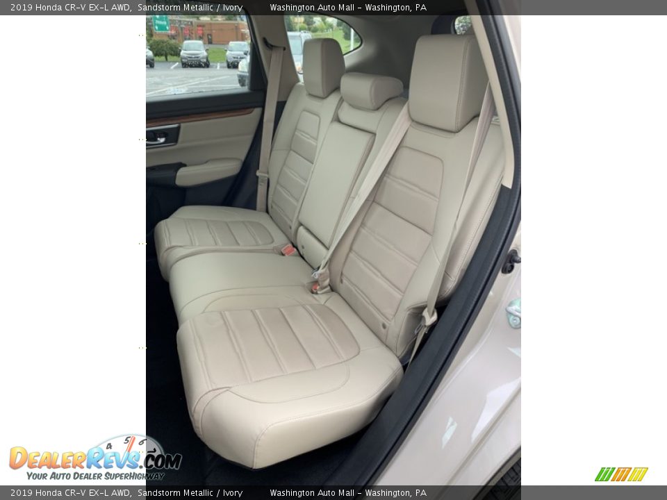 2019 Honda CR-V EX-L AWD Sandstorm Metallic / Ivory Photo #18