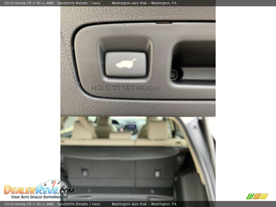 2019 Honda CR-V EX-L AWD Sandstorm Metallic / Ivory Photo #22