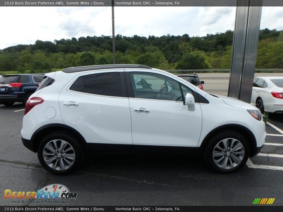 2019 Buick Encore Preferred AWD Summit White / Ebony Photo #5