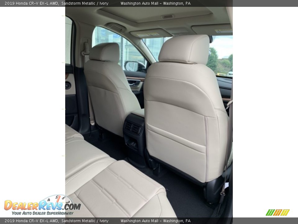 2019 Honda CR-V EX-L AWD Sandstorm Metallic / Ivory Photo #26