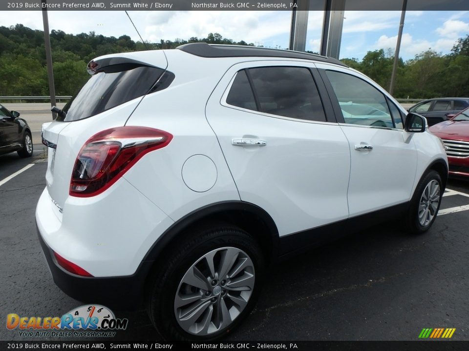 2019 Buick Encore Preferred AWD Summit White / Ebony Photo #9