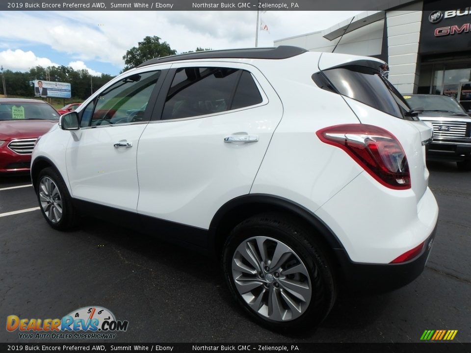 2019 Buick Encore Preferred AWD Summit White / Ebony Photo #12
