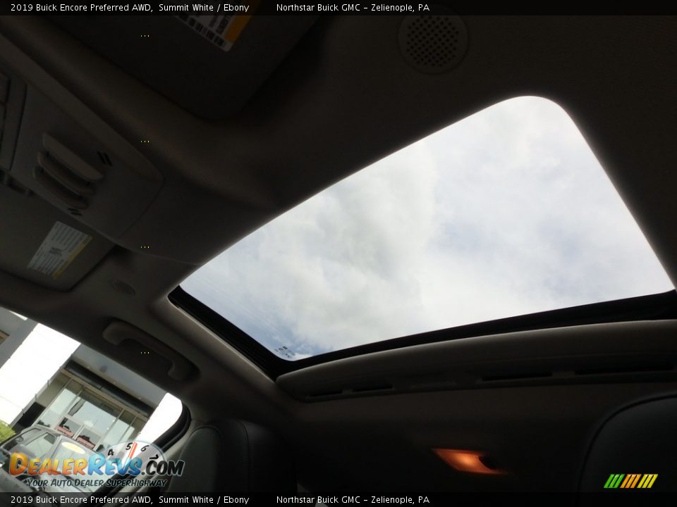 2019 Buick Encore Preferred AWD Summit White / Ebony Photo #15