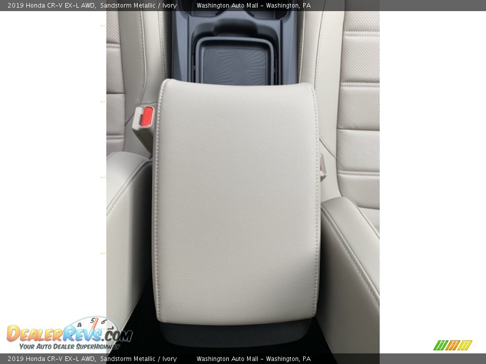 2019 Honda CR-V EX-L AWD Sandstorm Metallic / Ivory Photo #36