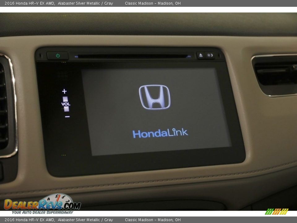 2016 Honda HR-V EX AWD Alabaster Silver Metallic / Gray Photo #8