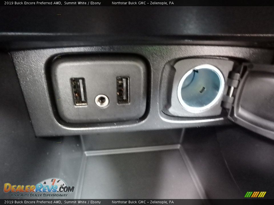 2019 Buick Encore Preferred AWD Summit White / Ebony Photo #27