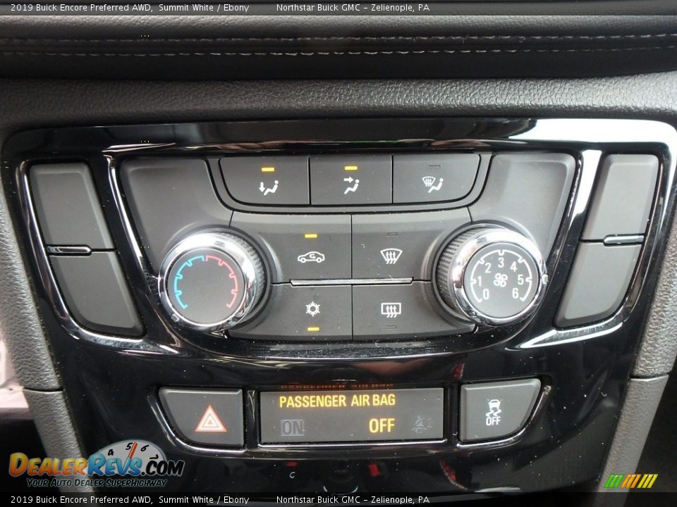 2019 Buick Encore Preferred AWD Summit White / Ebony Photo #28