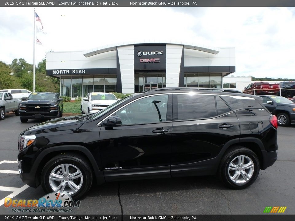 2019 GMC Terrain SLE AWD Ebony Twilight Metallic / Jet Black Photo #1