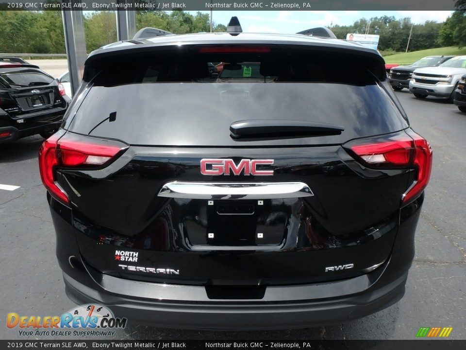 2019 GMC Terrain SLE AWD Ebony Twilight Metallic / Jet Black Photo #10