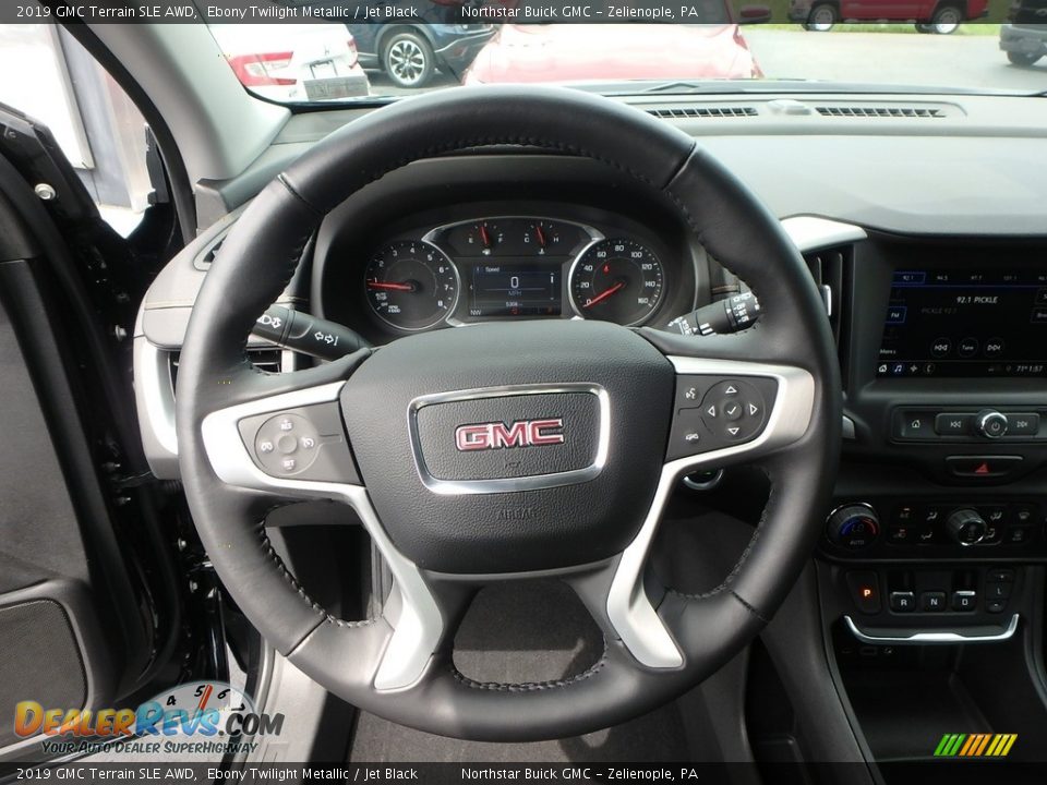 2019 GMC Terrain SLE AWD Ebony Twilight Metallic / Jet Black Photo #22