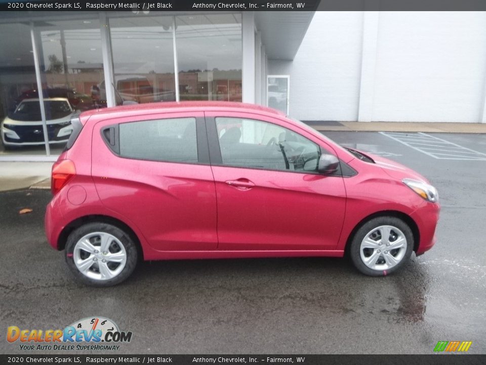 2020 Chevrolet Spark LS Raspberry Metallic / Jet Black Photo #3