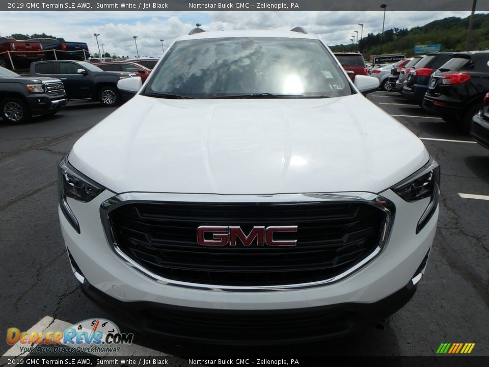 2019 GMC Terrain SLE AWD Summit White / Jet Black Photo #3